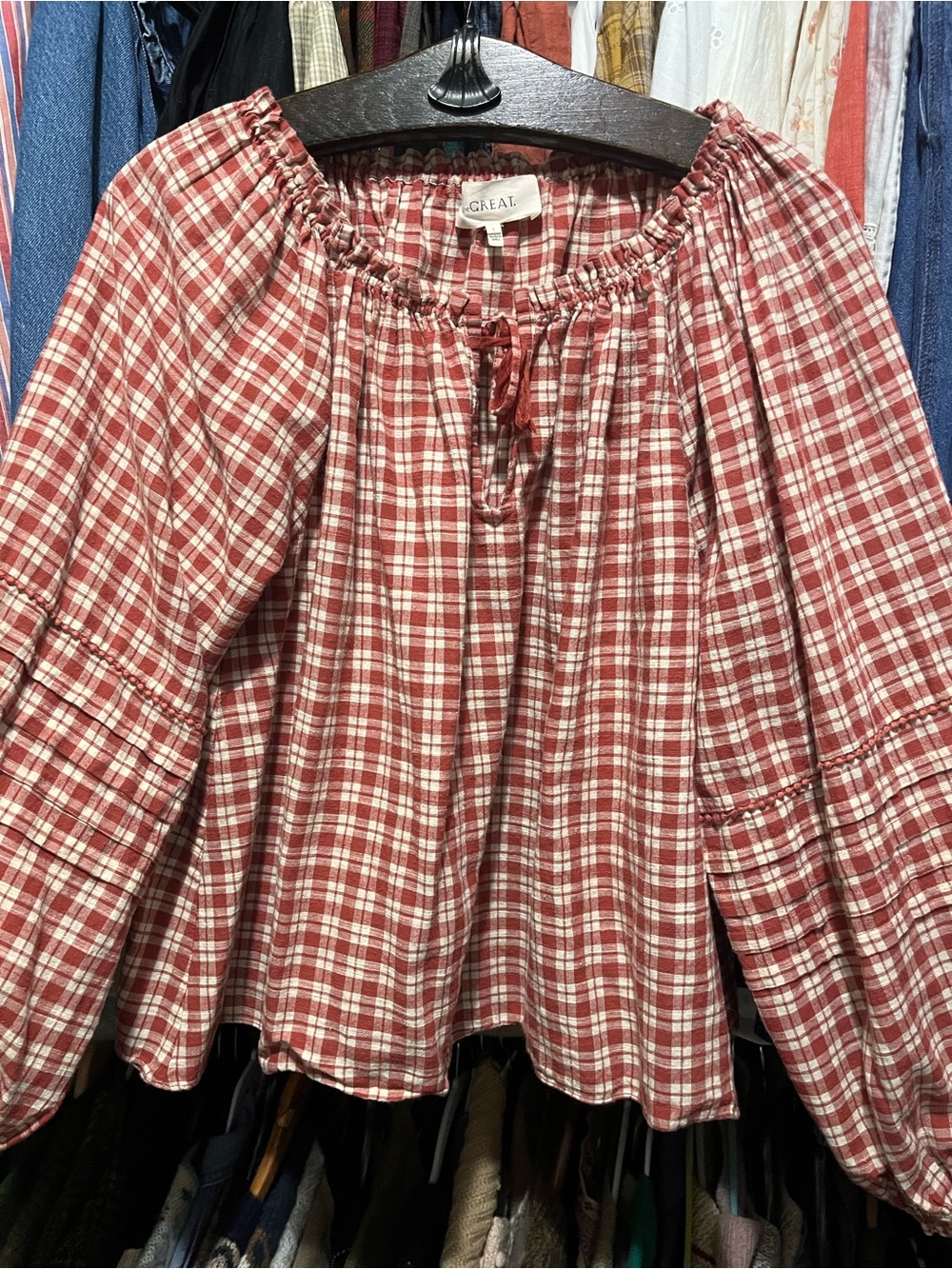 The Great Plaid Blouse